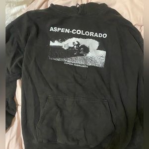 Brandy Melville oversized black hoodie fits small-XL